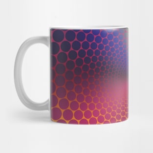 Optical Illusion Angle Gradient on Linear Gradient Mug